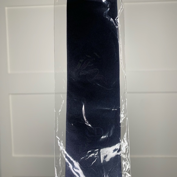 Dior Uniform CD Logo Navy Tie - Picture 4 of 4